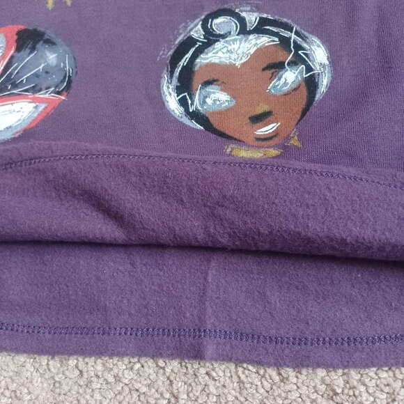 Marvel Sweatshirt‎ Black Panther Nikkolas Smith Women Graphic Purple Sz S Tee - Picture 6 of 8